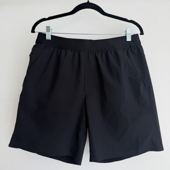 Ten Thousand Rep Shorts Mens Medium 7'' Black Lifting Lined Training Running - Picture 2 of 7